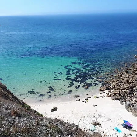 Maison proche du Phare de Trézien vue mer Plouarzel Esterno foto